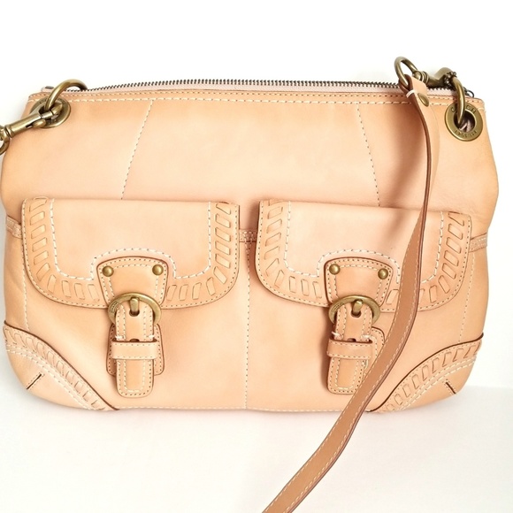 Coach Poppy Vachetta   Whipstitch Crossbody Bag - Picture 2 of 7